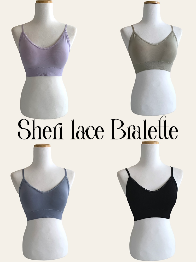 [Innerwear] Sheri lace bralette / 5 colors