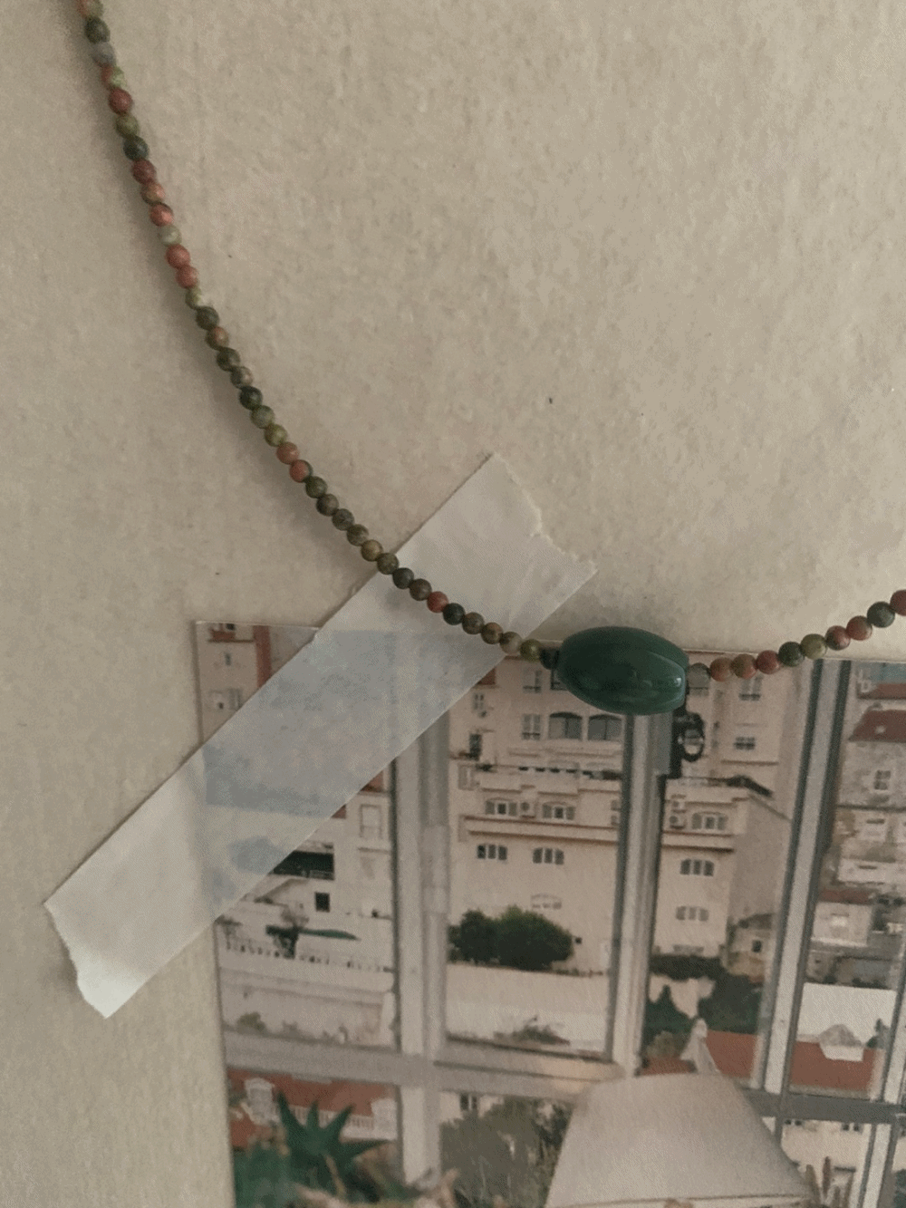 [Acc] Zuzu onyx necklace / one color