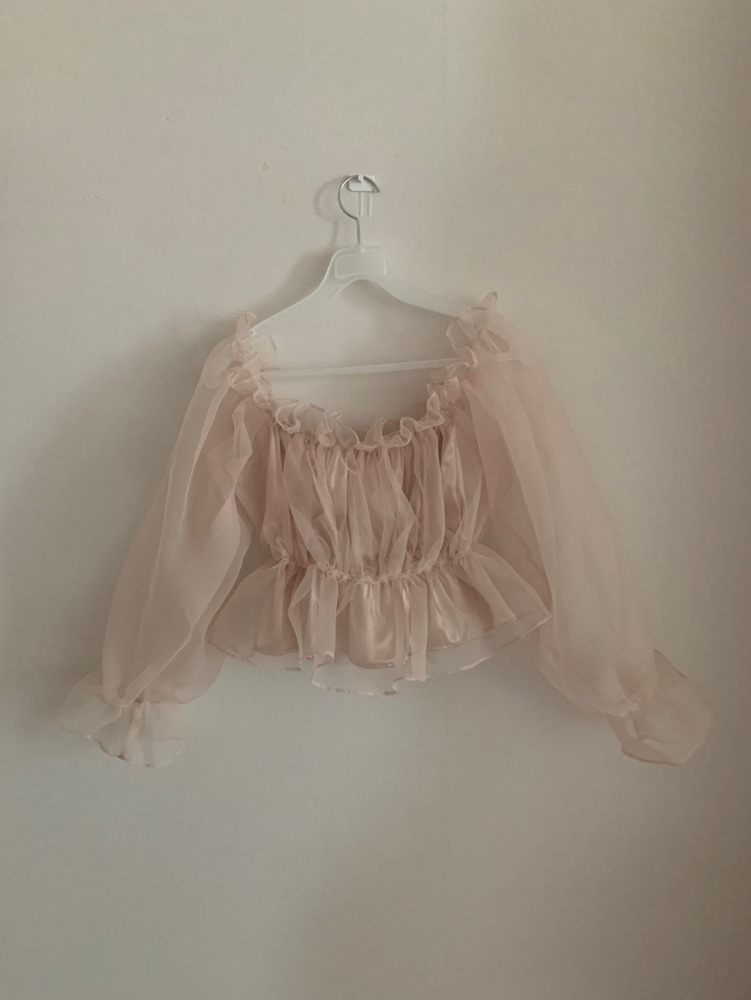 [TOP/BEST!❤] Lily May Rose Ruffle Blouse (2color)